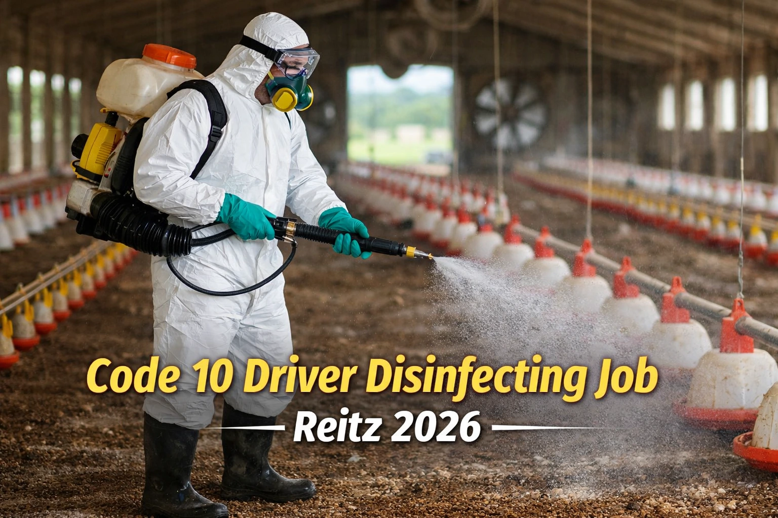 Code 10 Driver Disinfecting