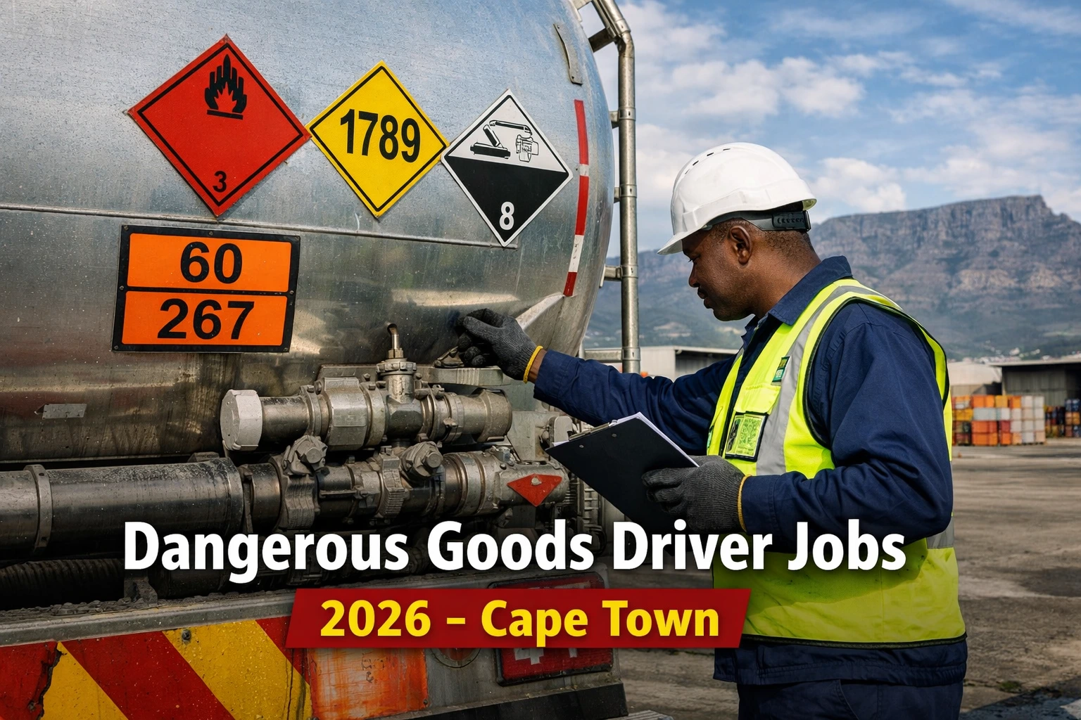 Code 14 Dangerous Goods Driver