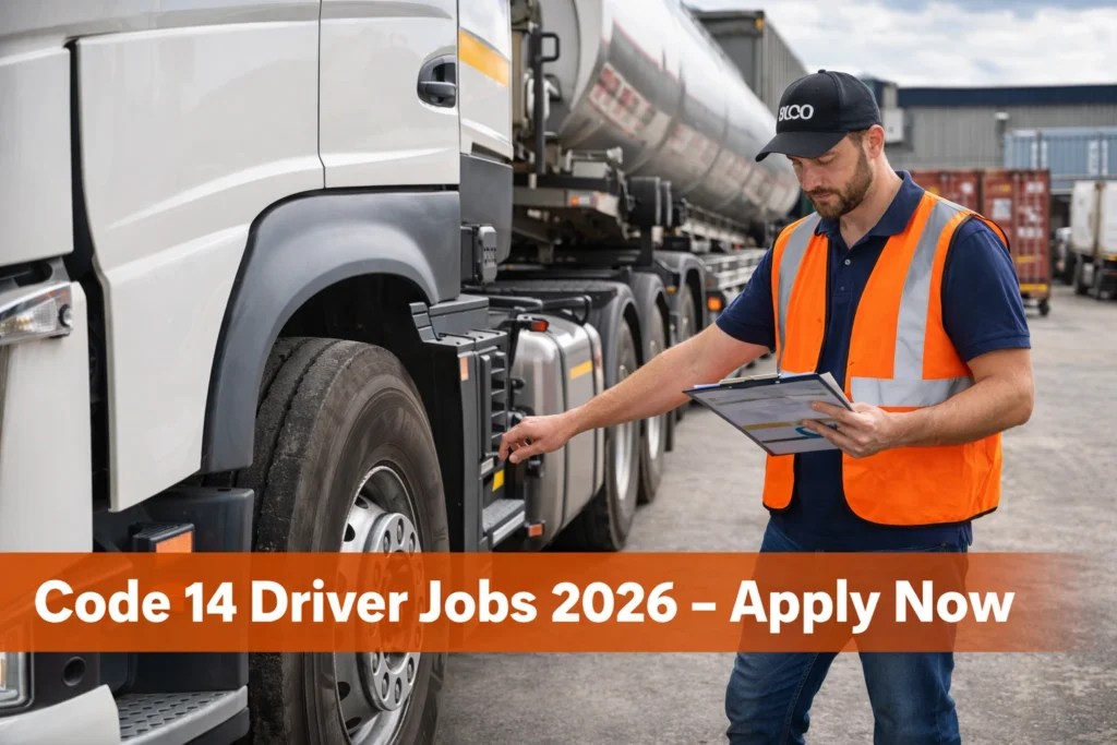 Code 14 driver jobs in South Africa