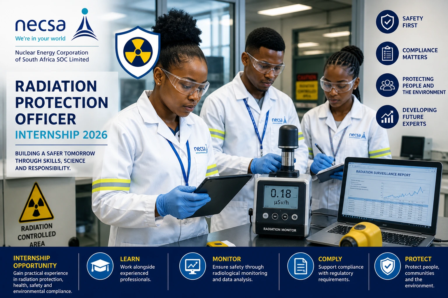 Learner Radiation Protection Officer Internship