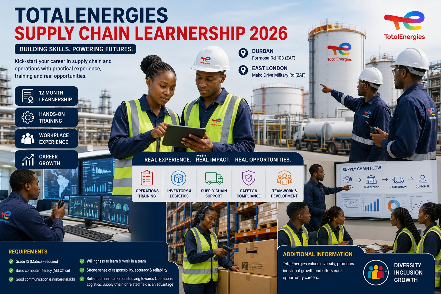 TotalEnergies Supply Chain Learnership