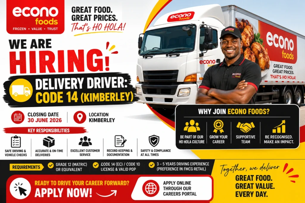 Delivery Driver Code 14
