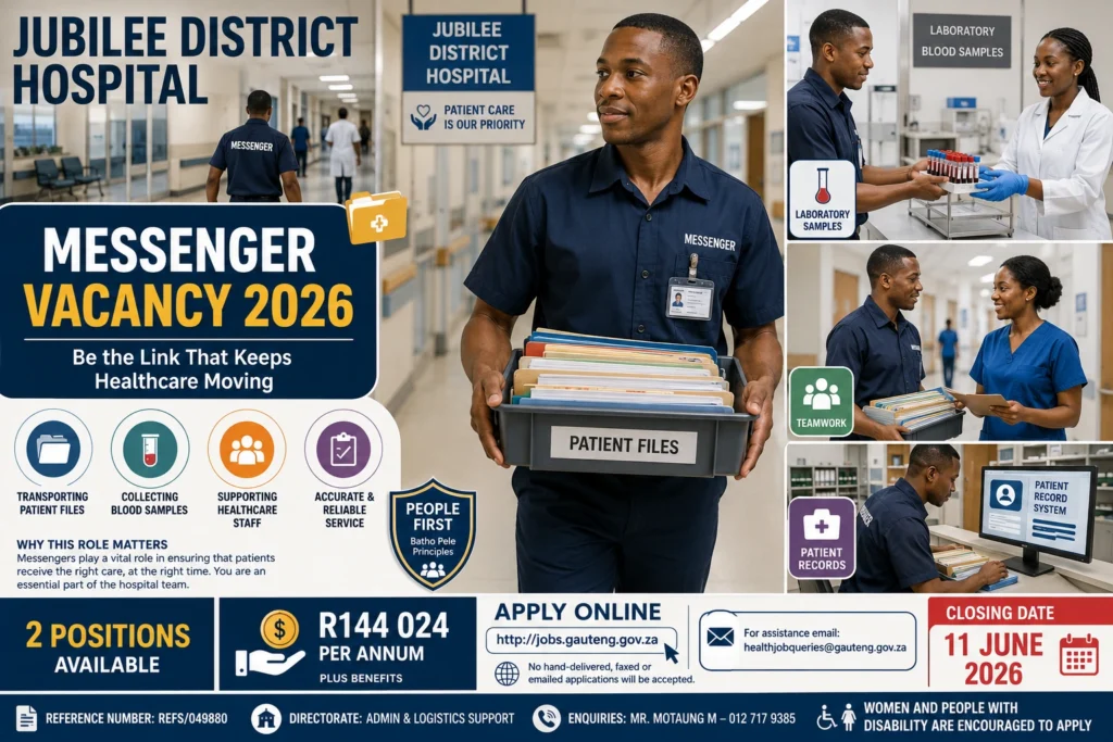Messenger Vacancy 2026